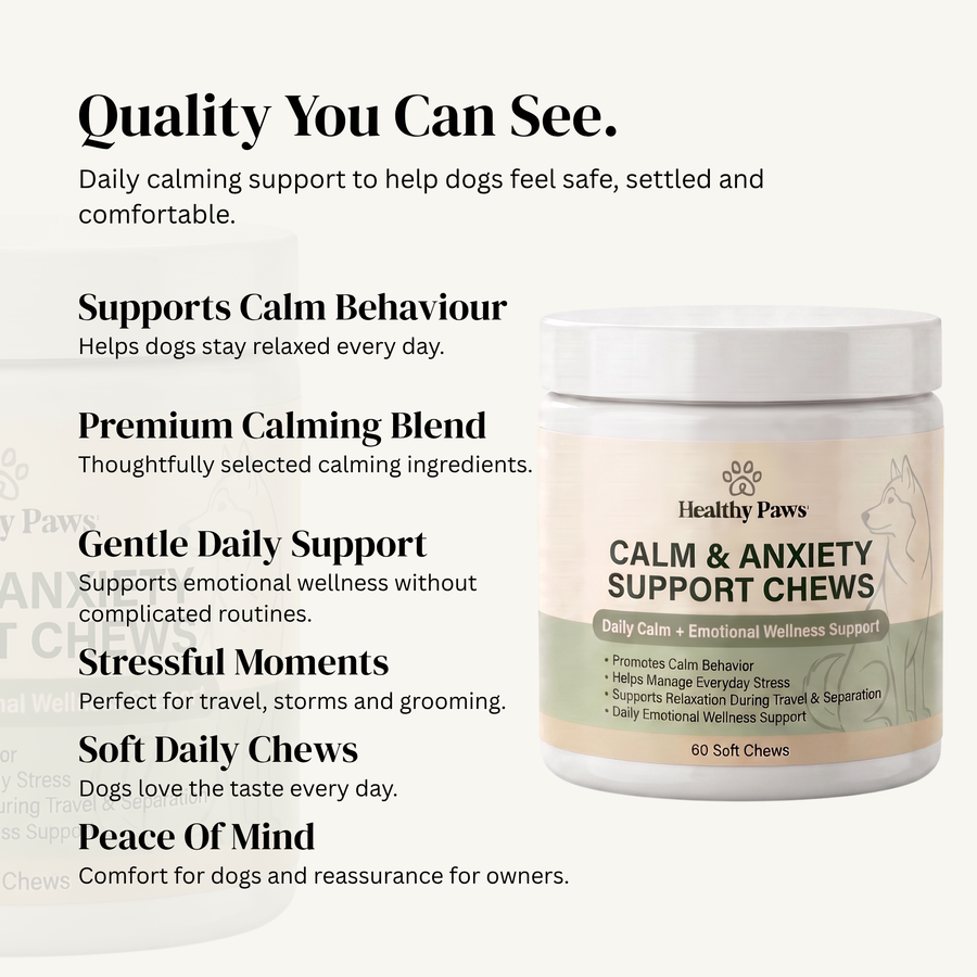 Healthy Paws- Calming & Stress Support