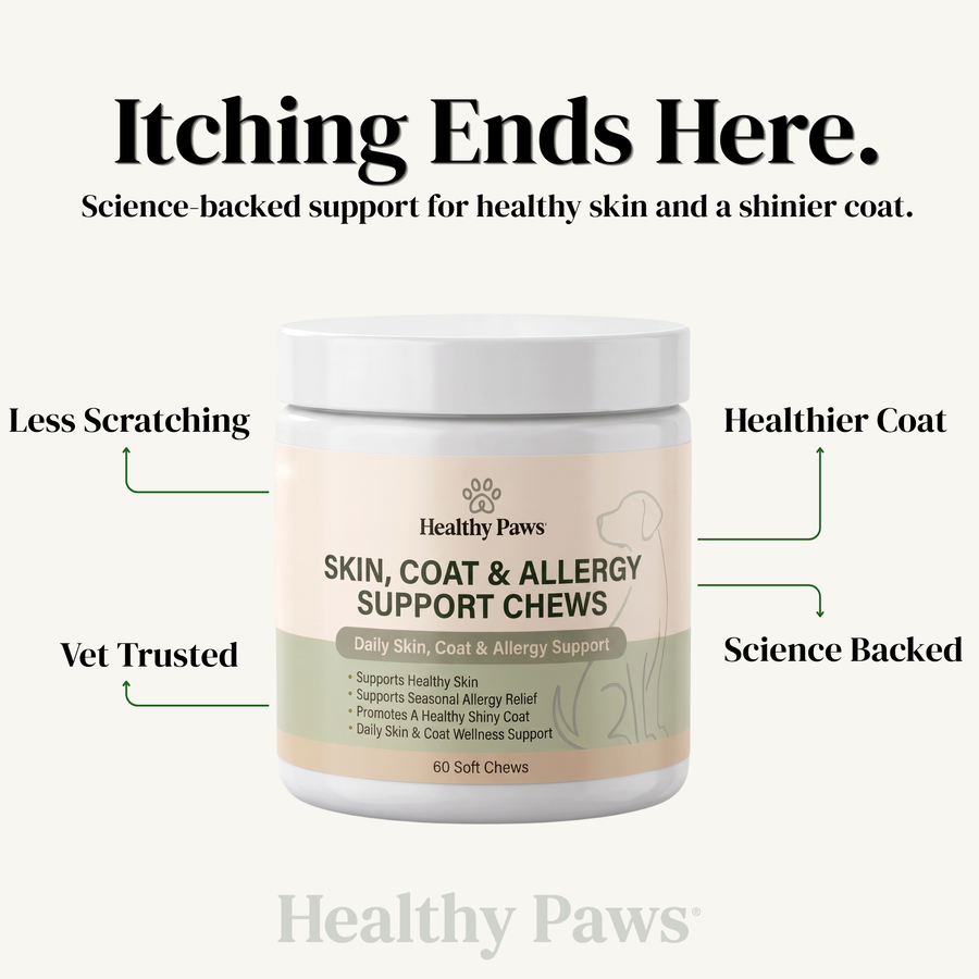 Healthy Paws- Skin, Coat & Allergy Support