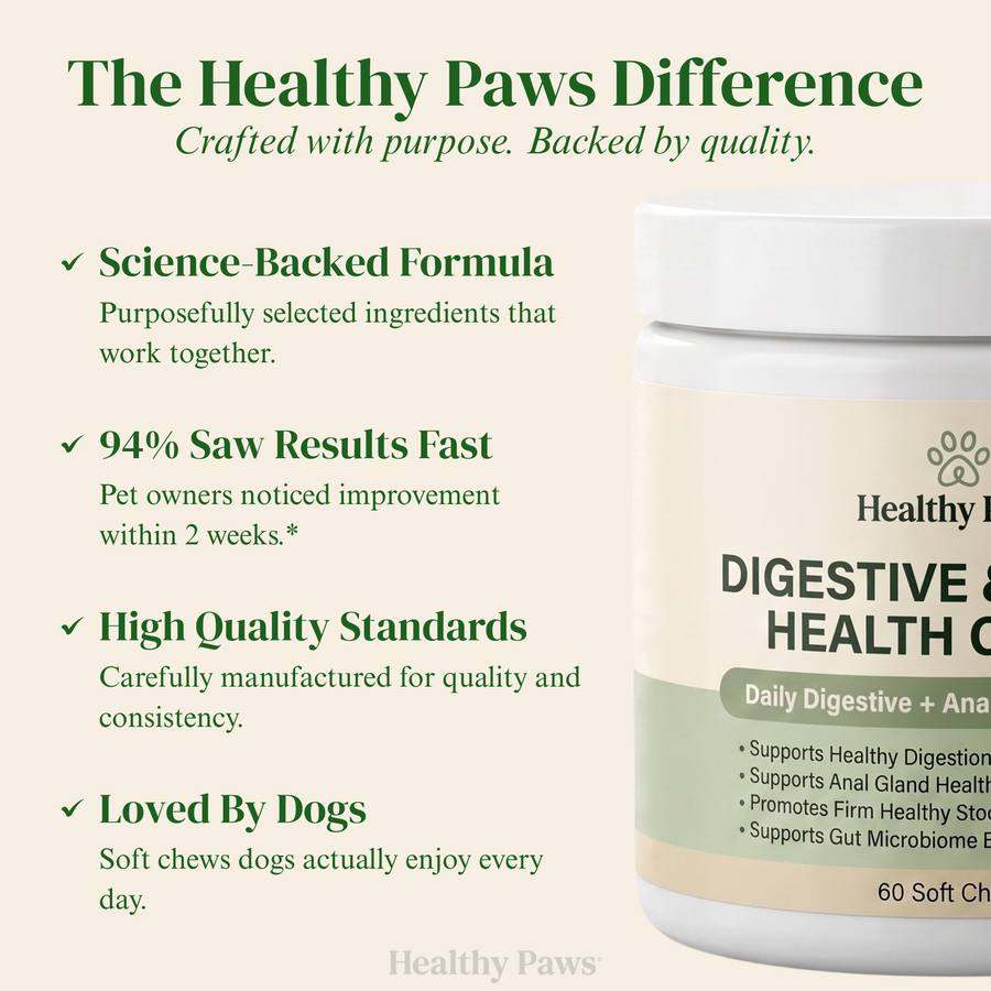 Healthy Paws- Digestive & Gland Health